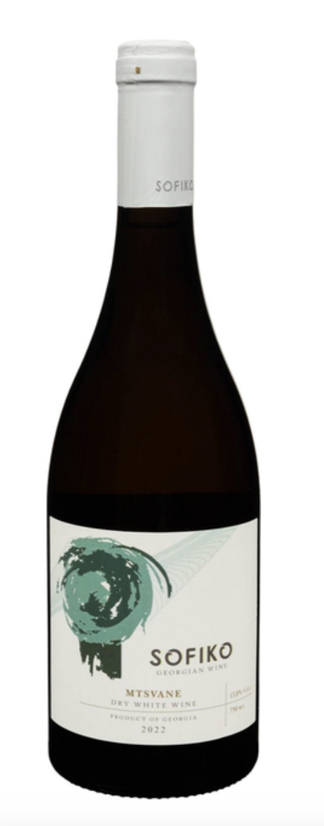 Вино Sofiko Mtsvane сухе біле 13.5% 0.75 л 